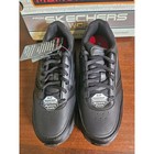 Skechers Work Nampa Wyola Shoes Women 7 5 Black Slip Resistant Eh Memory Foam
