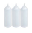 Soft Squeeze Bottles Clear Set Of 3 24 Oz  Each