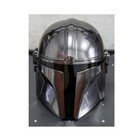 The Mandalorian Helmet With Inner Leather   Star Wars Mandalorian Helmet   Role