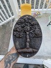 Vintage Fire Mark Tree Mutual Assurance Insurance Cast Iron Plaque Sign Marker