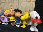 8 Piece Christmas Tree Mini Snoopy Charlie Brown Gang Ornaments Ornament