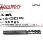 Accupro 3 16  4 Flute Solid Carbide End Mill Square 5 8  Loc Altin 70214085 Usa