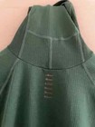New Green Rapha Pro Team Thermal Long Sleeve Cycling Base Layer W collar Large