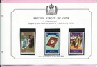 British Virgin Islands 1977 - Qeii Silver Jubilee  Set Of 3 - Sg 364-6 Mint Mnh