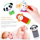 Infant Baby Toys 0 3 6 12 Months Wrist Rattles