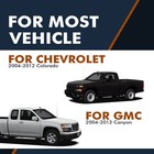 Tailgate Latch Handle For 2004-2012 Chevrolet Colorado W keyhole Black