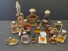 Vintage Lot Mini Perfume Full Unused Bottles Unique Vanity Htf Some Boxed