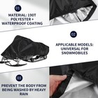 Snowmobile Cover  Dust Trailerable Sled Cover -uv Winter Motorcycle Outdoor1431