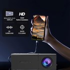 Hd 1080p Mini Projector Led Home Cinema Portable Office Theater Movie Projector