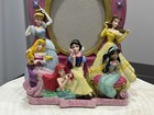Vintage Disney Parks 3d Princess Photo Frame Bibbidi Bobbidi Beautiful Read Disc
