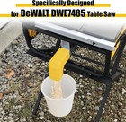 Dust Port Adapter For Dewalt Dwe7485 Table Saw
