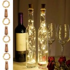 Wine Bottle Lights 20 Leds Cork Lights Waterproof Battery  included  Warm White