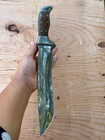 D2 Steel Fix Blade Bowie Knife Full Tang Tactical Outdoor Hunting