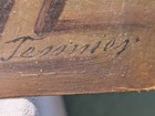 Antique 19th Century Tavern Scene Oil On Metal Panel After David Teniers Signed