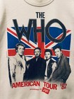 Vtg The Who Rock Band American Tour  82 1982 Heavyweight Sleeveless T-shirt Sz L