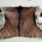 4 Pieces Real Tanned Skin Fur Pelts Soft Goat Leather Hide Mats 14x18inch Us