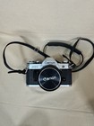 Vintage Canon Ae-1 Camera Lot With 3 Lenses Lights Tested With Case