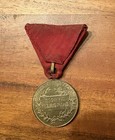 50 Year Reign Austrian Hungarian Emperor Franz Joseph 1898 Medal Military Civil