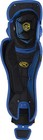Nwt Rawlings Mach Series Adult Baseball Catcher s Leg Guards Nocsae Royal Blue