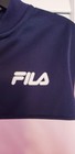 Fila Navy Blue pink Color Block 2 Piece Track Suit Size 5 6