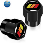 4pack Aluminum Alloy Car Tire Valve Stem Caps Cover Fit For Capstricolor 