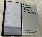 More Cards Against Humanity Game For Horrible People 600 Card Expansion Pack Exc