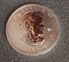 Canada  5 Dollars 2013  maple Leaf  9999 Silver 1 Oz Coin In Capsule Free Ship 