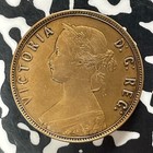 1885 Newfoundland Large Cent Lot jm9267 Key Date  Beautiful Detail  Old Cleaning