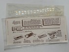 Nos Vintage Craftaid No  2120 Elk Mountain Scene Billfold Leather Tooling Patter