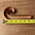 Large Copper Candy Cane Cookie Cutter Vintage Style   Baking Tool