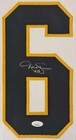 Derek Sanderson Signed Boston Bruins Jersey Framed Jsa Coa Auto Display