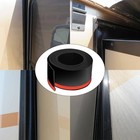 4 Inch Rv Slide Out Seal  15 Ft Truck Black Rubber Weather Stripping For