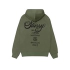 Stussy World Tour Pullover Hoodie Olive
