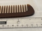 Vintage Avon Amber Faux Tortoise Shell Hair Comb 