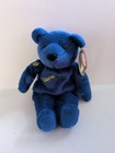 Salvino s Bammers  99 Wayne Gretzky Blue Beanie Bear 1999