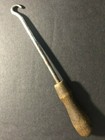 Vintage 4  Button Hook W  Wooden Handle