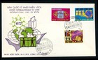 South Vietnam 6 Different Designs Fdc International Book Year 441-443  l1087 