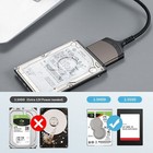 Sata To Usb Cable Usb 3 0 To 2 5  Sata Hard Drive External Converter Adapter    