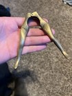 Vintage Solid Brass Risqu   Lady Legs Nutcracker Domestic Decor