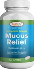 Mucus Relief Guaifenesin Caplets 400 Mg  Immediate Release Fast Acting - Usa