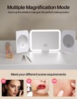 Makeup Mirror With Lights  1x 3x Magnification With 10x Magnifying Mirror