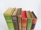Antique Vintage Books Distressed Shabby 1900s-1950s  Decor Staging Prop Lot Of 6