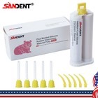 Regular Set Light Body Dental Impression Material Vps 50ml 5 Tips