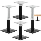 4 Pcs Adjustable Floor Jacks  Heavy Duty Metal Post Floor Support  5 To 8 