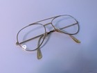 Vintage Aviator Style Eyeglass Frame Men s Gold Tone