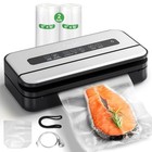 Vacuum Sealer Machine  90kpa  Dry moist liquid Modes  Built-in Cutter