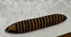 Australian Aboriginal Burnt Wood Alice Springs Witchetty Grub   Boomerang