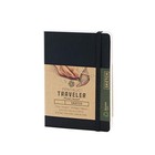 4  X 6  Pocket Sketchbook Traveler Journal  160 Pages  Black
