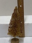 Bottle Brush Gold Vintage Tree 6 5 Inches Tall Japan Gc