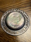 Vintage 1964-1965 New York World s Fair Unisphere Us Steel Metal Trinket Tray 4 